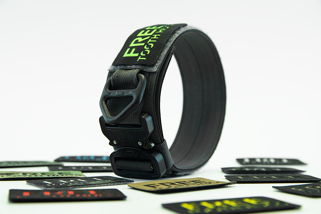 Free Tooth Hugs Patch attached to Sentry Collar