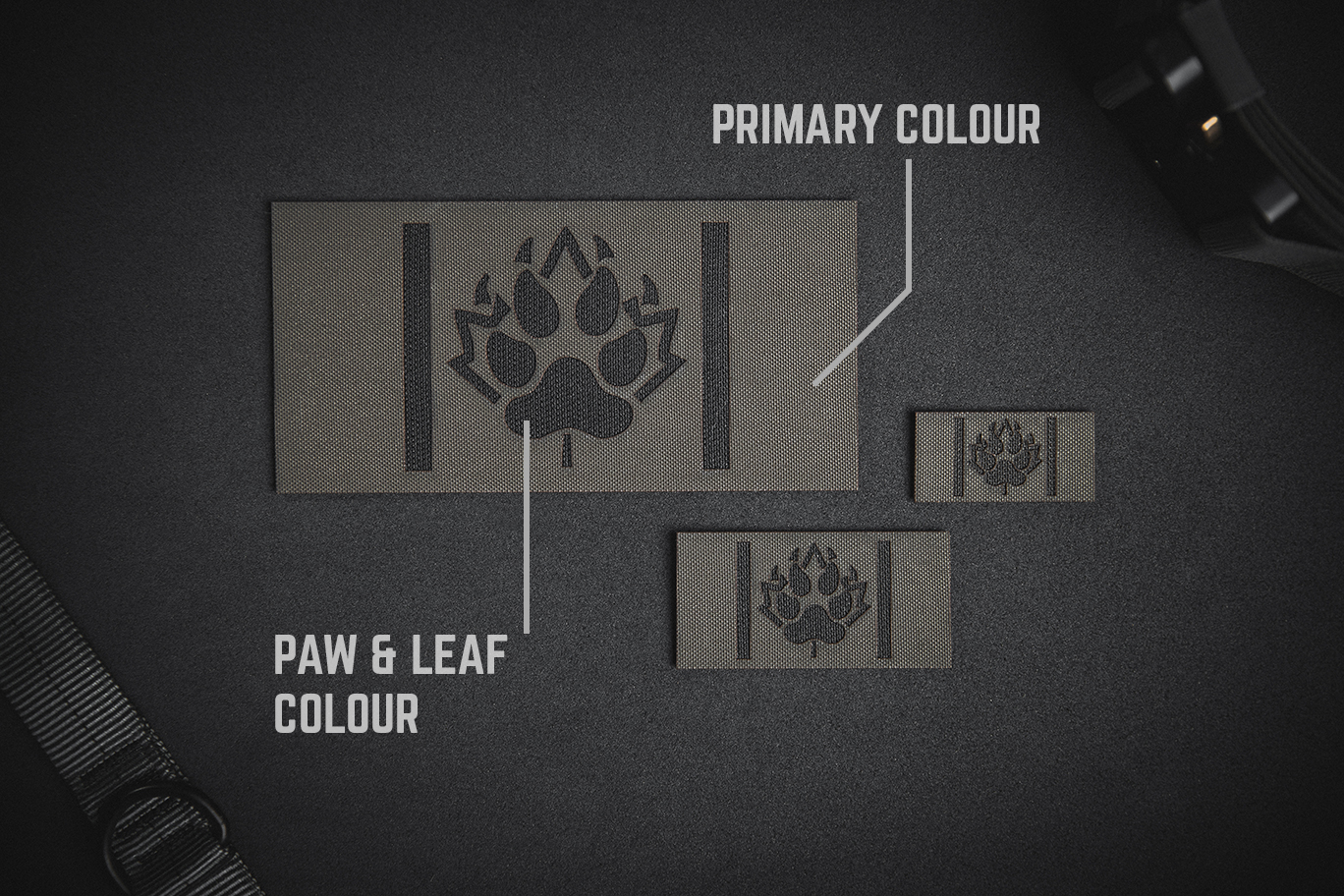Canadian K9 Paw Patch Layout