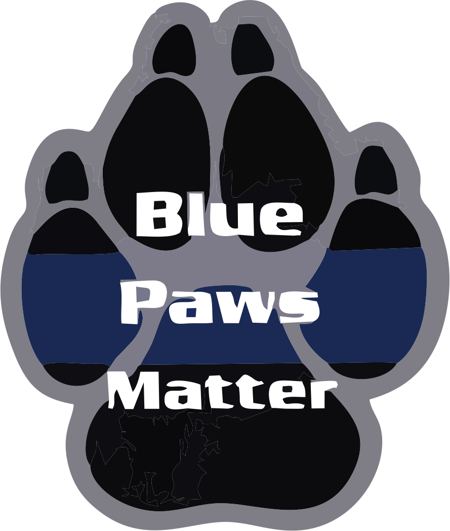 Blue Paws Matter Logo
