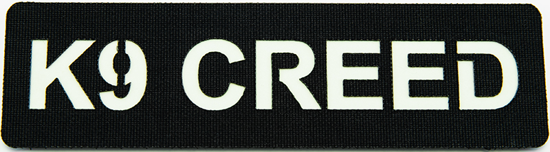 K9 Name Patch - No Logo Design