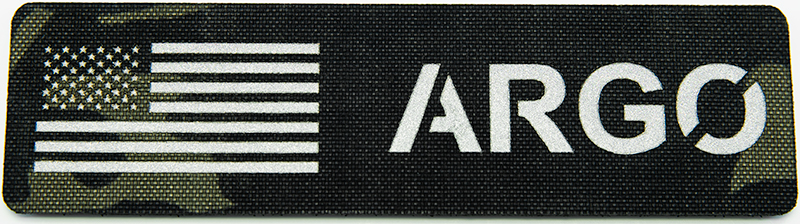 K9 Name Patch - American Flag Design